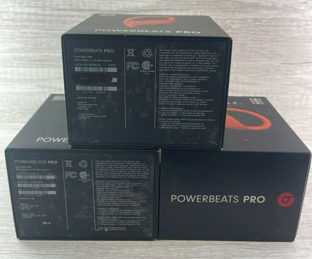 RED Beats by Dre Powerbeats Pro Totally Wireless Bluetooth Earphones-Open Box. - Image 10