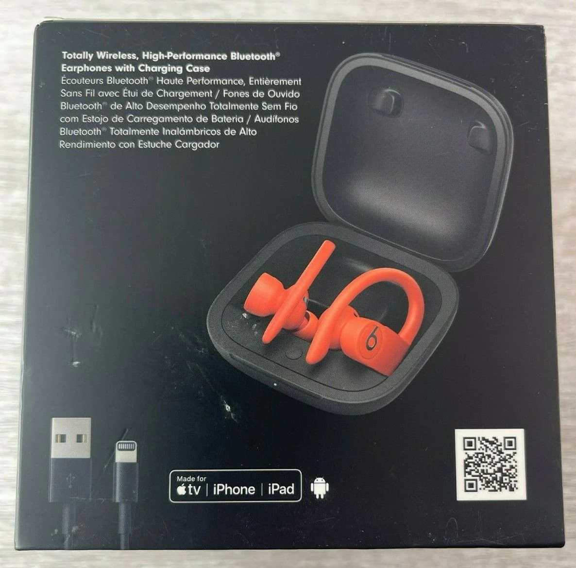 RED Beats by Dre Powerbeats Pro Totally Wireless Bluetooth Earphones-Open Box. - Image 5